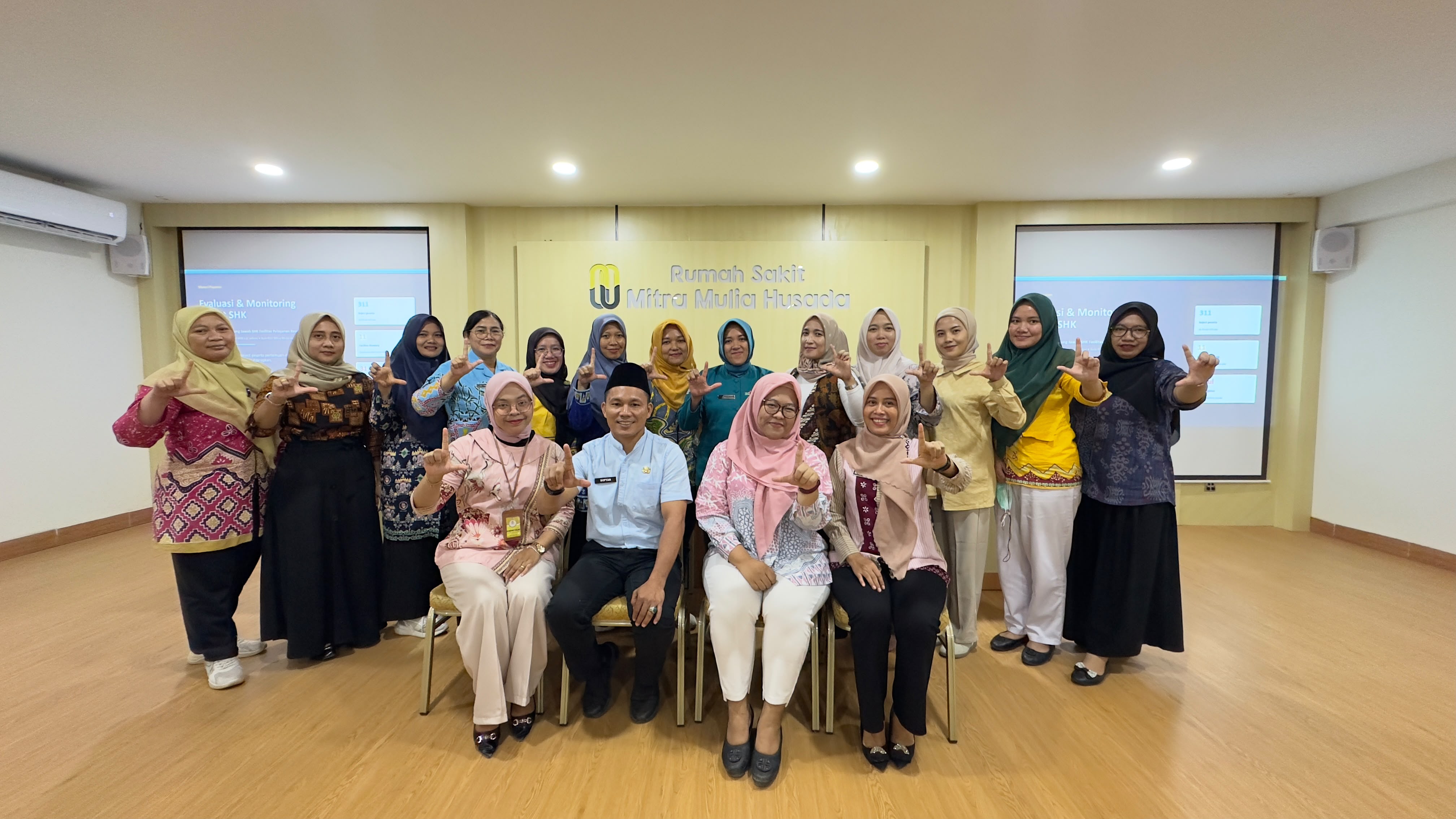 Tingkatkan Kualitas Kesehatan Anak, Dinas Kesehatan Lampung Tengah Gelar Monitoring dan Evaluasi SHK di RS Mitra Mulia Husada Bandar Jaya