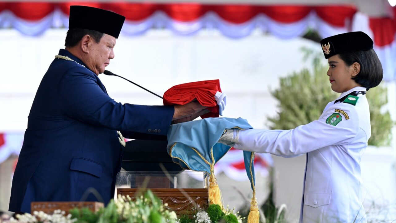 Suasana Khidmat dan Penuh Makna, Presiden Prabowo Pimpin Upacara Detik-Detik Proklamasi di Istana Merdeka