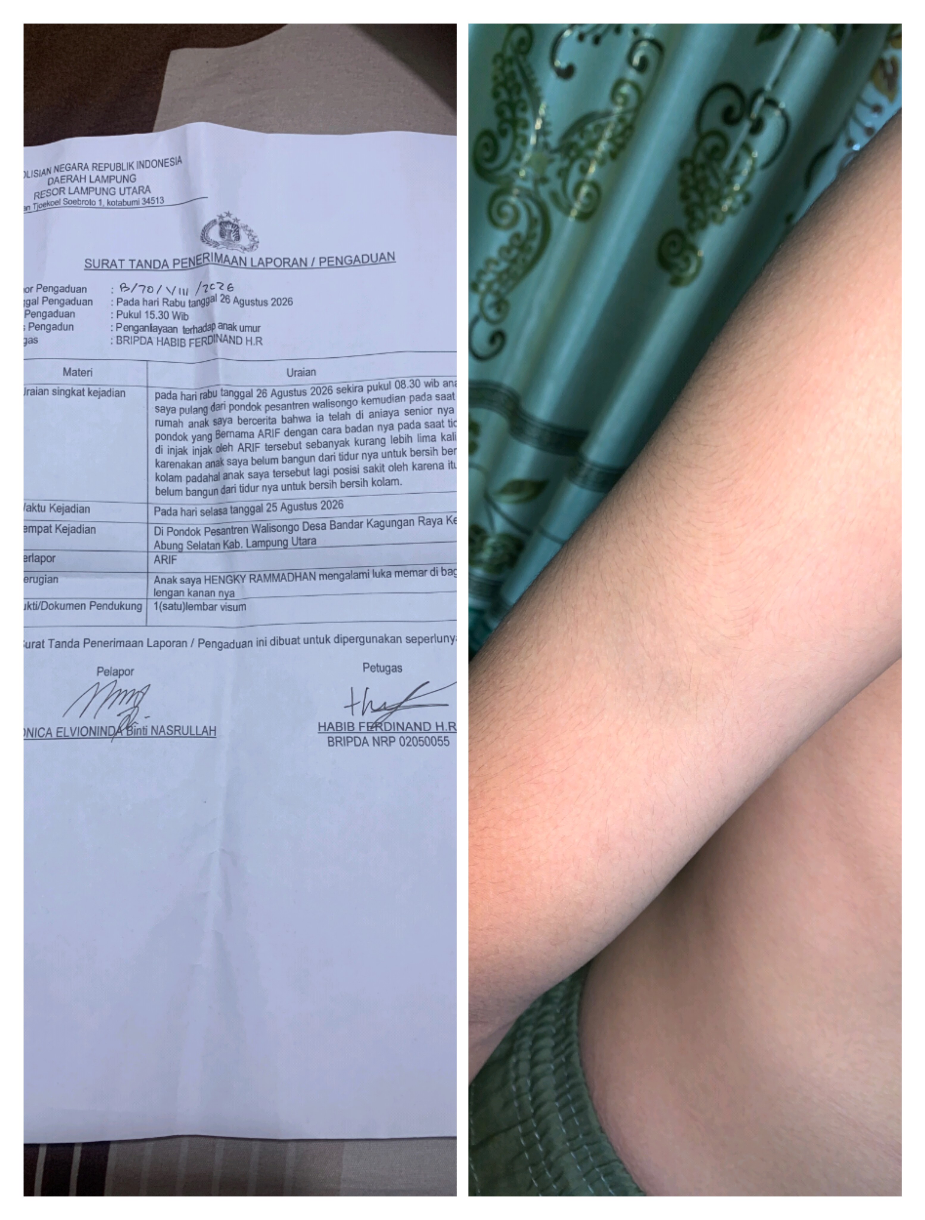 Komarudin Bungkam Ketua Yayasan Walisongo Dugaan Bulying Ada Apa ?