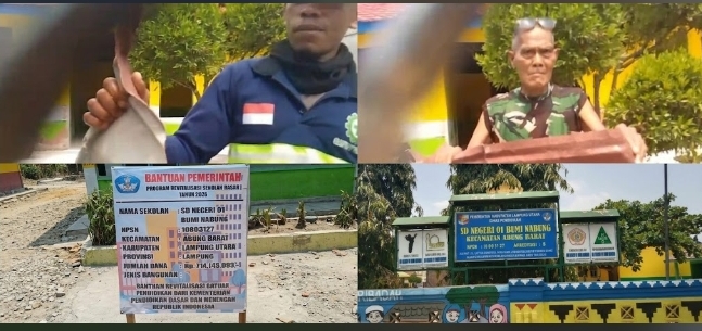Di Duga Revitalisasi SDN Bumi Nabung Rp714.145.093,Komite Tidak Di Libatkan